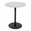 Bijzettafel \'Snow\' - Zilver/Zwart