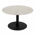 Salontafel \'Snow\' - Staal/Zwart