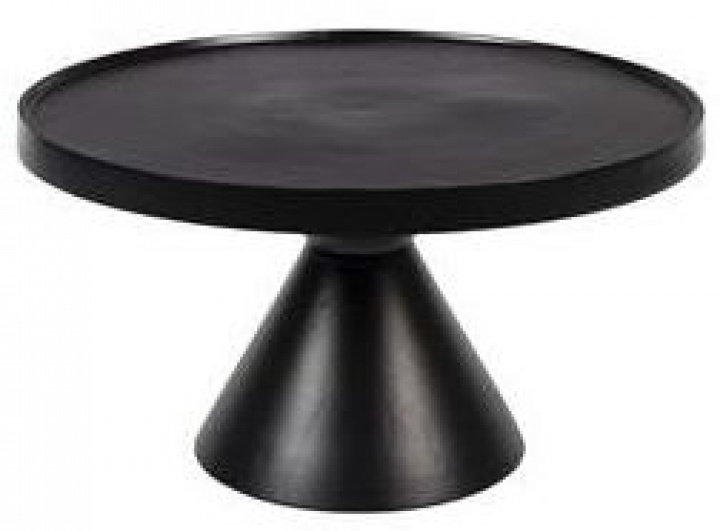 Salontafel/Bijzettafel \'Floss\' Rond 60cm - Zwart in de groep Meubels / Tafels / Salontafels bij Reforma (2300233)