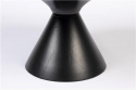 Salontafel/Bijzettafel \'Floss\' Rond 60cm - Zwart
