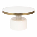 Bijzettafel \'Glam \' - Wit