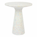 Bijzettafel \'Victoria\' - Wit/Multi