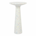 Bijzettafel \'Victoria\' - Wit/Multi