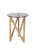 Bijzettafel \'Naia\' 40x40 - Natuurlijk