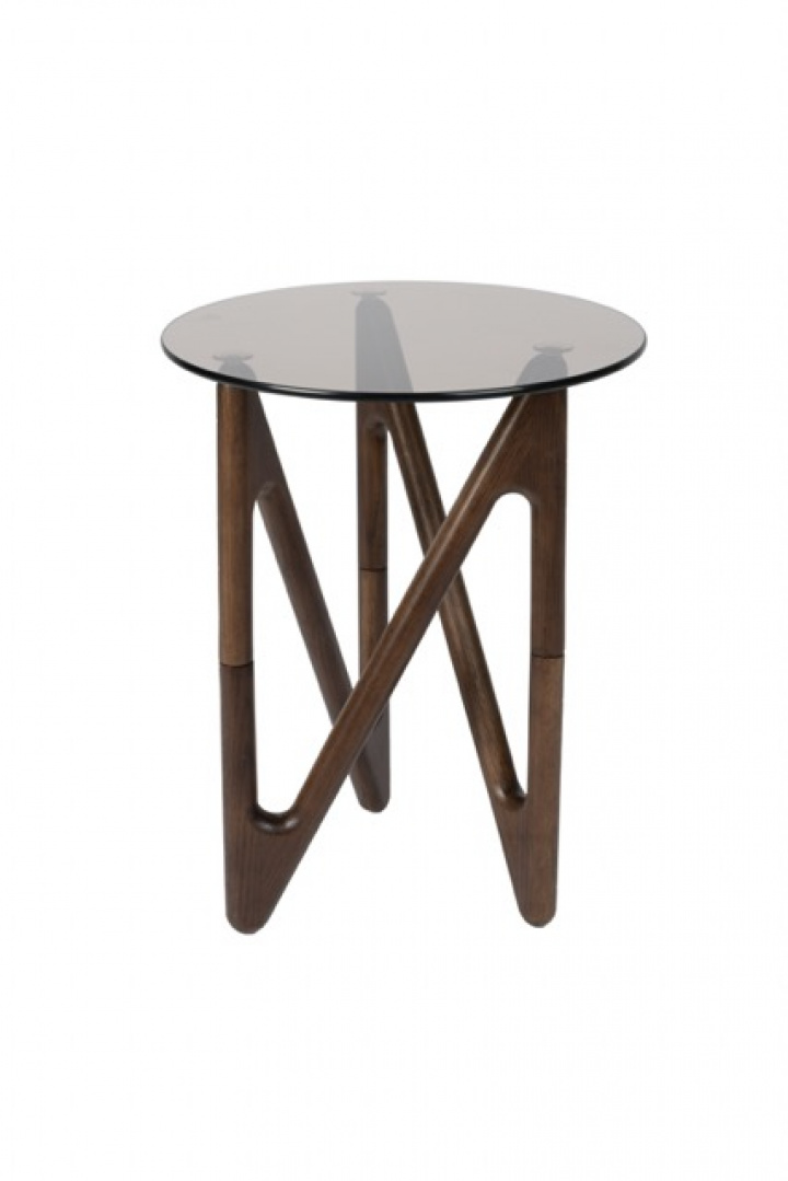 Bijzettafel \'Naia\' 40x40 - Bruin in de groep Meubels / Tafels / Bijzettafels bij Reforma (2300326)