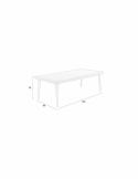 Salontafel \'Haru\' 2 - Natuurlijk