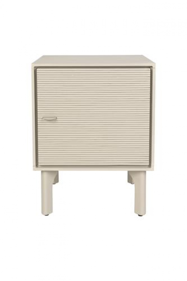 Nachtkastje \'Morning\' - Beige in de groep Meubels / Tafels / Nachtkastjes bij Reforma (2300421)