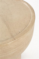 Bijzettafel \'Noble\' Ovaal - Beige