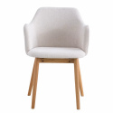 Stoel \'Stavanger\' - Natuurlijk/Beige