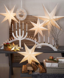 Kerstster \'Dot\' 100cm - Wit