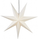 Kerstster \'Frozen\' - Wit