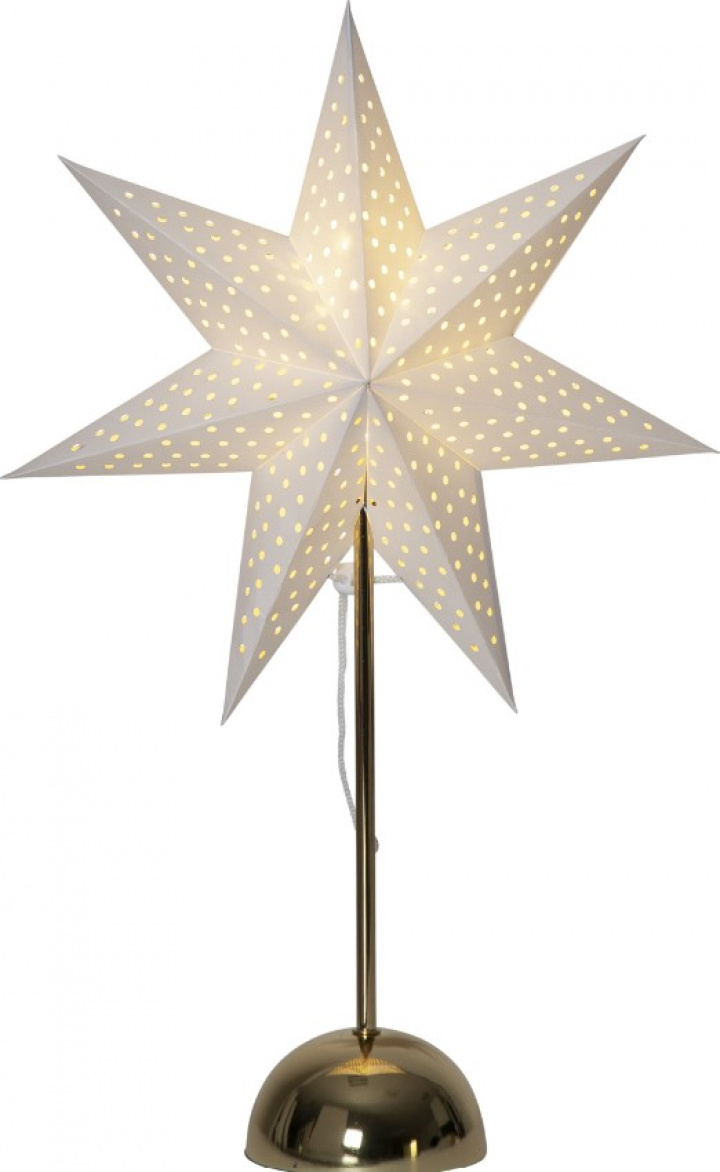 Kerstster \'Lottie\' - Wit in de groep Verlichting / Lampen / Kerstverlichting bij Reforma (234-77)