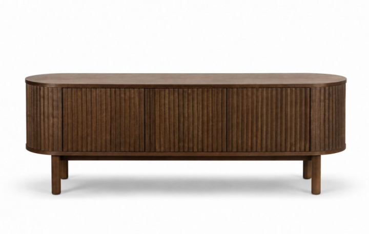 TV-meubel \'Myshult\' 160x40cm - Walnoot in de groep Meubels / Planken & opslag / TV-Meubels bij Reforma (2372-1-walnut)