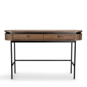 Bureau \'Kärra\' - Walnoot/Zwart