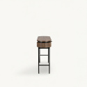 Bureau \'Kärra\' - Walnoot/Zwart