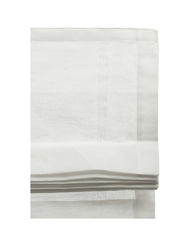Rolgordijn \'Ebba\' 160x180 - Wit in de groep Inrichting / Textiel / Gordijnen bij Reforma (24011602)