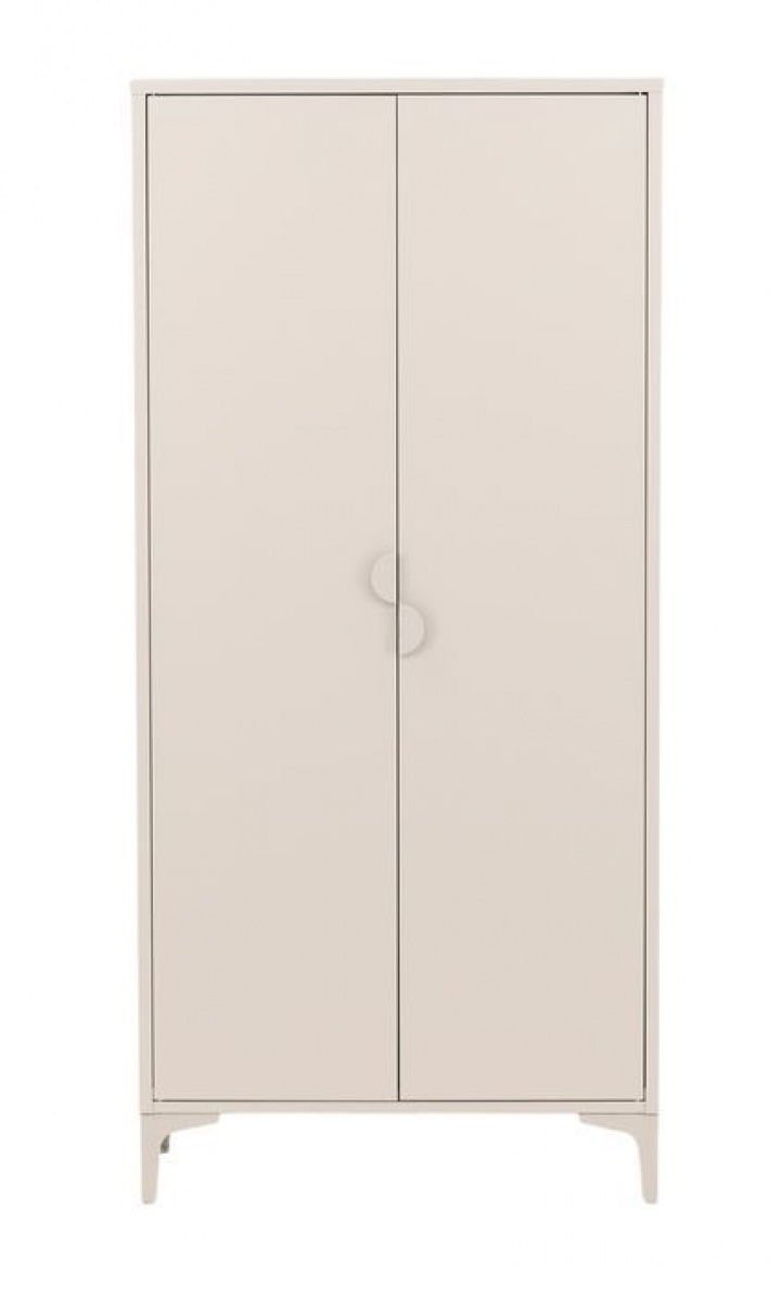 Kledingkast \'Ljung\' - Beige in de groep Meubels / Planken & opslag / Kledinghangers bij Reforma (25622-250)