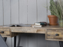 Bureau/Side table \'Leo\' - Teak/Staal