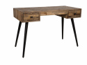 Bureau/Side table \'Leo\' - Teak/Staal