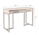 Console tafel \'Class\' - Eik
