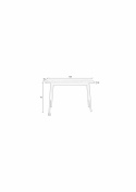 Console tafel \'Fabio\' 120x40cm - Natuur
