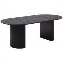 Eettafel \'Boavista\' 100x210cm - Zwart
