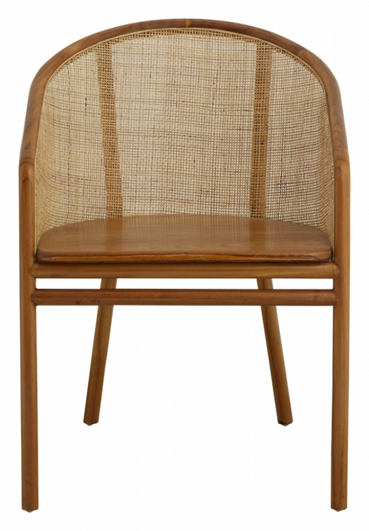 Stoel \'Mosso\' - Lichtbruin in de groep Meubels / Zitmeubels / Stoelen bij Reforma (26190)