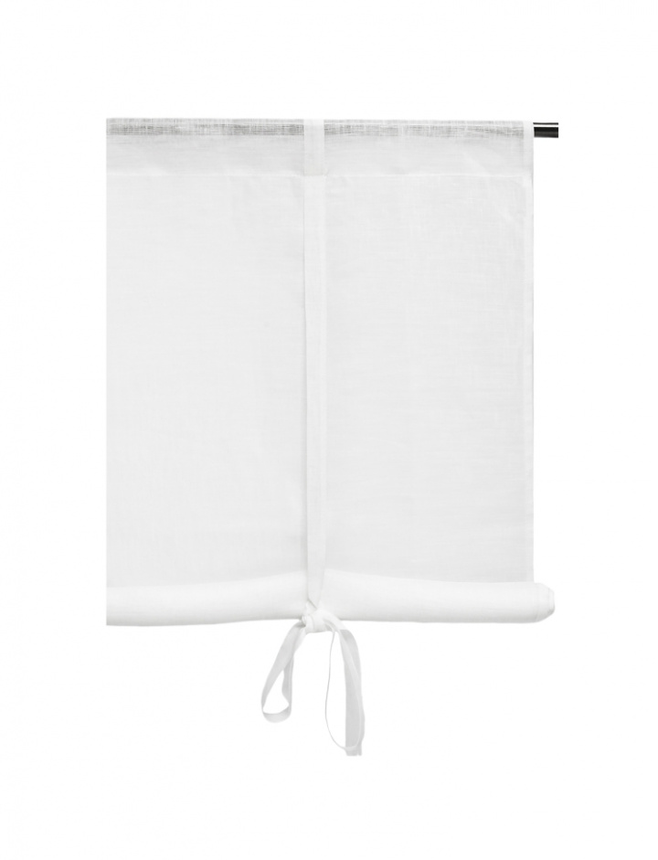 Gordijn \'Dalsland\' 140x120 - Wit in de groep Inrichting / Textiel / Gordijnen bij Reforma (26241402-1)