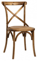 Stoel \'X\' - Natuurlijk/Hout