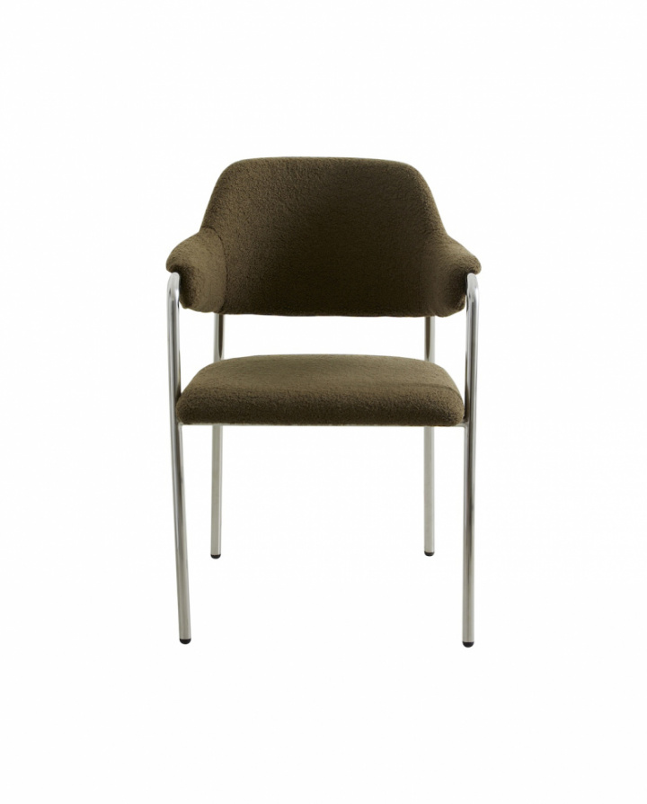 Stoel \'Albert\' - Groen in de groep Meubels / Zitmeubels / Stoelen bij Reforma (2718)