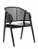 Loungestoel \'Wicky\' - Zwart