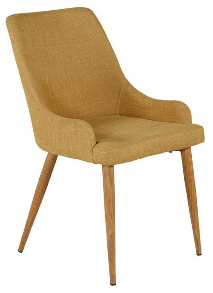 Stoel \'Folldal\' - Geel in de groep Meubels / Zitmeubels / Stoelen bij Reforma (27700-446)