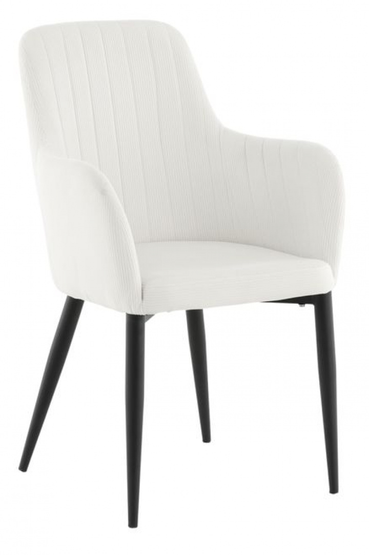 Stoel \'Fåvang\' - Wit/Zwart in de groep Meubels / Zitmeubels / Stoelen bij Reforma (27702-890)