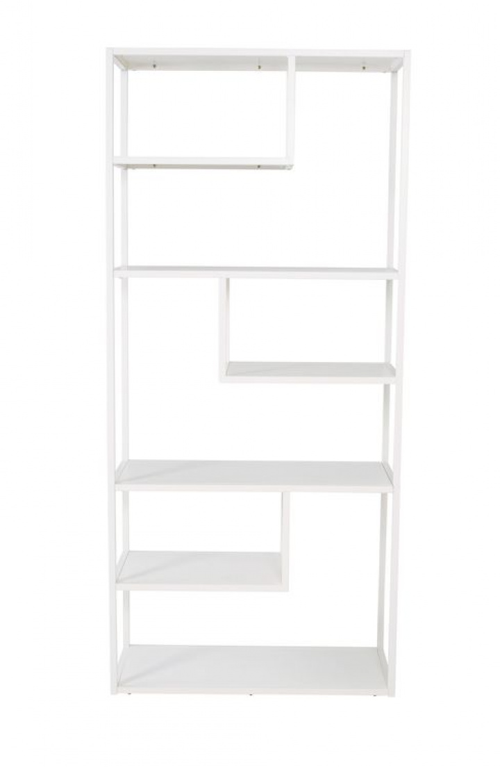 Plank \'Staal\' - Wit in de groep Meubels / Planken & opslag / Boekenkasten bij Reforma (28076-201)