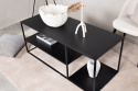 Salontafel \'Staal\' 120x50cm - Zwart