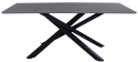 Eettafel \'Skellefteå\' 180x90cm - Zwart