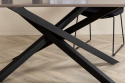 Eettafel \'Skellefteå\' 180x90cm - Zwart
