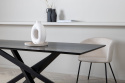 Eettafel \'Antica\' 180x90cm - Zwart