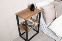 Nachttafel \'Ransäter\' 30x45 - Zwart
