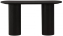 Bijzettafel \'Barkaby\' 40x130cm - Zwart