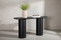 Bijzettafel \'Barkaby\' 40x130cm - Zwart
