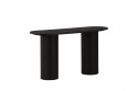 Bijzettafel \'Barkaby\' 40x130cm - Zwart