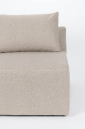 Bank \'Element Prosper Chaise Left\' - Cappuccino