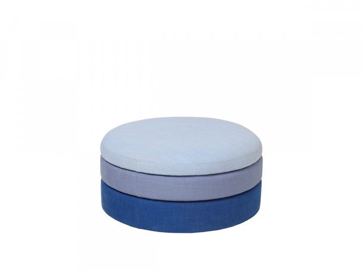Poef \'Pond\' S - Blauw in de groep Meubels / Banken / Zitpoefs & Voetensteunen bij Reforma (31000205)