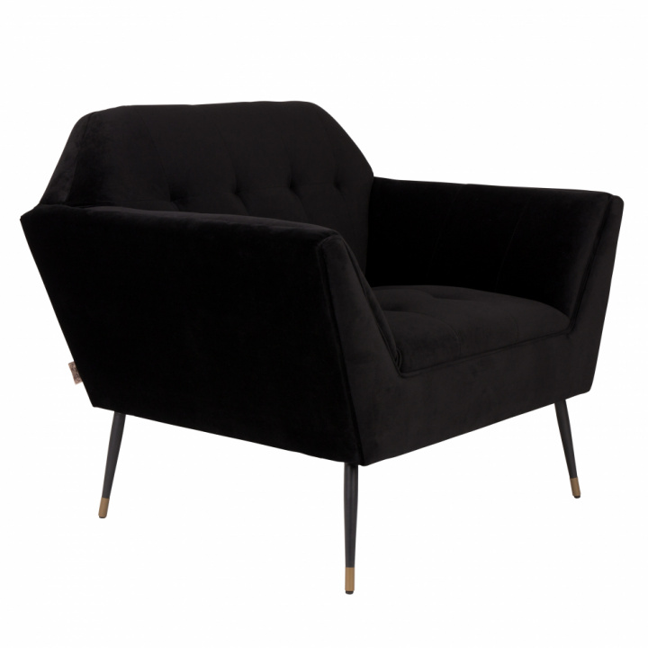 Fauteuil \'Kate\' - Zwart in de groep Meubels / Zitmeubels / Fauteuils bij Reforma (3100062)
