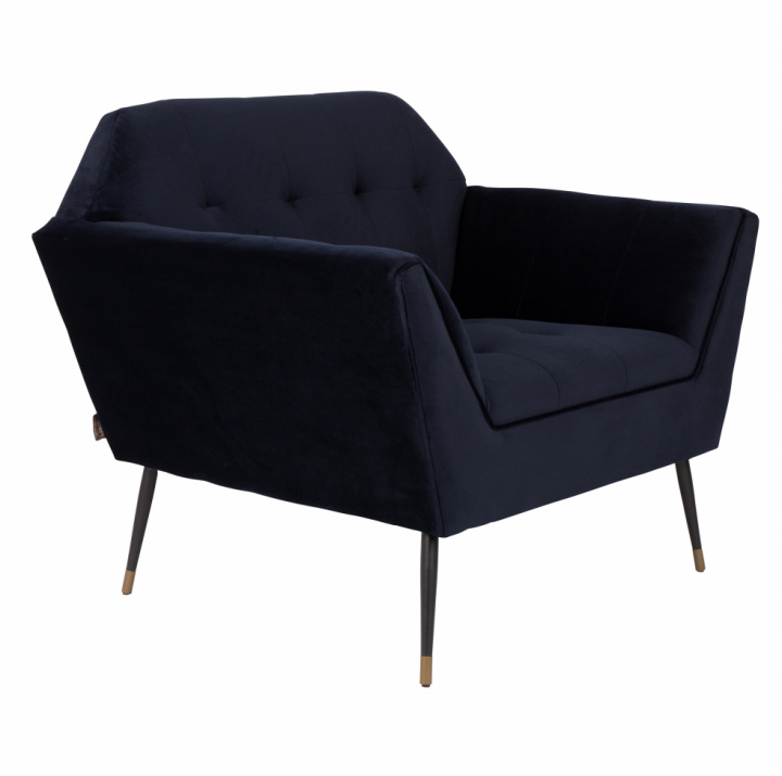 Fauteuil \'Kate\' - Donkerblauw in de groep Meubels / Zitmeubels / Fauteuils bij Reforma (3100063)