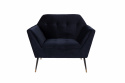 Fauteuil \'Kate\' - Donkerblauw