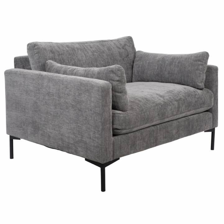 Fauteuil \'Love seat\' - Grijs in de groep Meubels / Zitmeubels / Fauteuils bij Reforma (3100102)