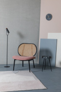 Fauteuil \'Spike\' - Natuurlijk/Roze/Zwart