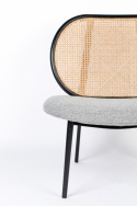 Fauteuil \'Spike\' - Natuurlijk/Grijs/Zwart